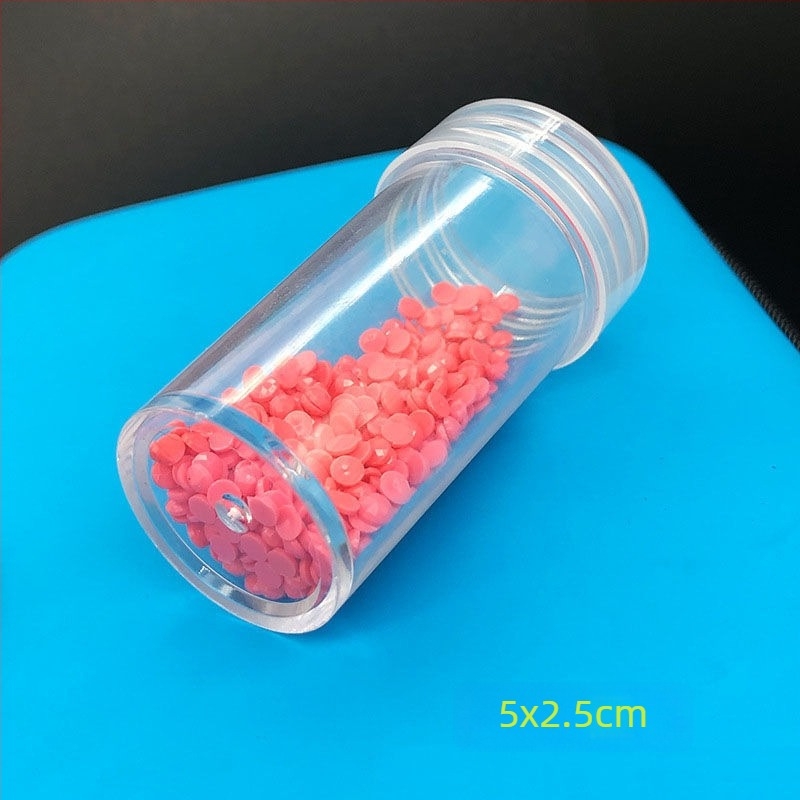 Cutie de depozitare pentru unelte de pictură cu diamante și broderie croșetată, 64-grilă, model peisaj, minimalist modern