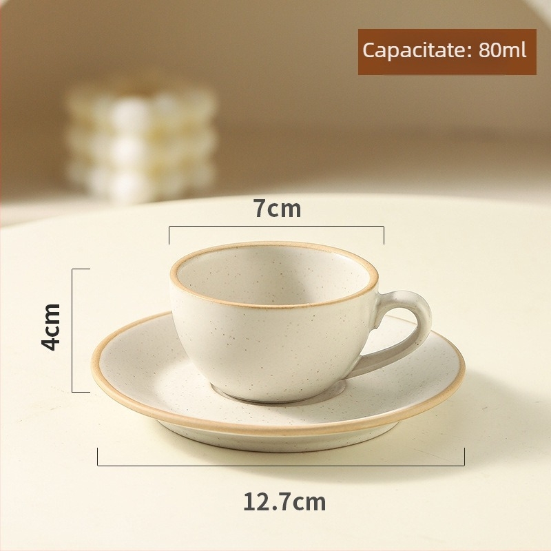 Set cești espresso - Stil Nordic, Logo tipărit, Stil simplu, Ambalaj individual, Lansat vara 2021