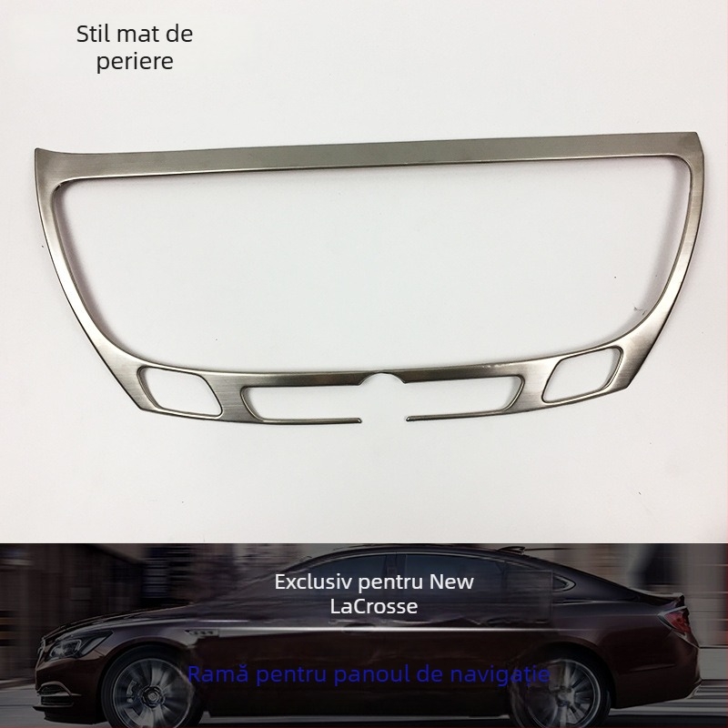 Canton metal pentru rama centralei consolei pentru suportul de apă Buick Regal 2016-2022; Brand Just Right; Cod produs Lacrosse water cup trim