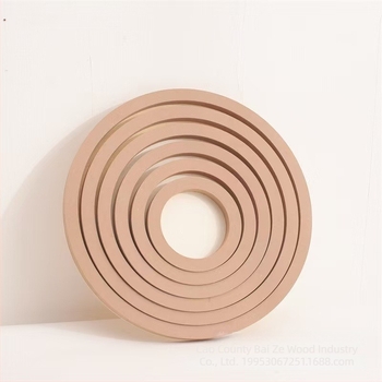 Ramă de fotografii din lemn dreptunghiular pentru arta din lut — fabricată manual, ramă din lut DIY, Baize Wood Industry, seria Handmade Picture Frame Clay