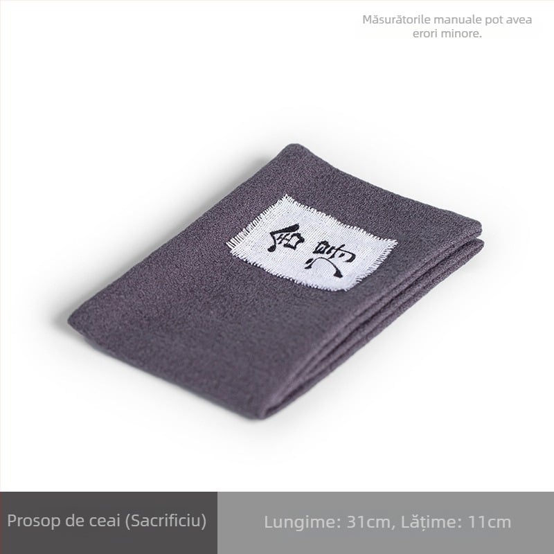 Prosop de bucătărie pentru ceai din 100% bumbac, personalizabil, absorbție 0–5 s, greutate 25 g, imprimare logo disponibil