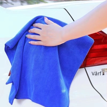 Prosop de curățare auto din microfibră, îngroșat și foarte absorbant, 150 g, cu logo imprimat