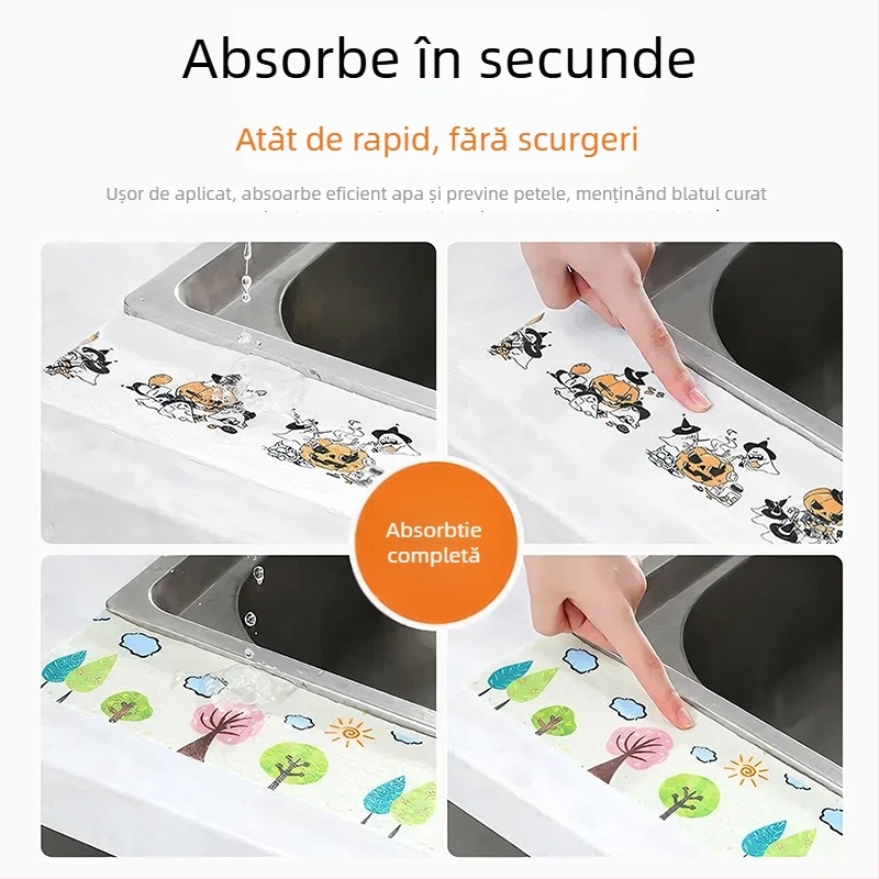 Autocolante de absorbție a apei pentru fereastră, pentru condensul de iarnă – Autocolante impermeabile pentru sticlă, îngroșate, pentru prevenirea fluxului de apă de pe prag, pentru living