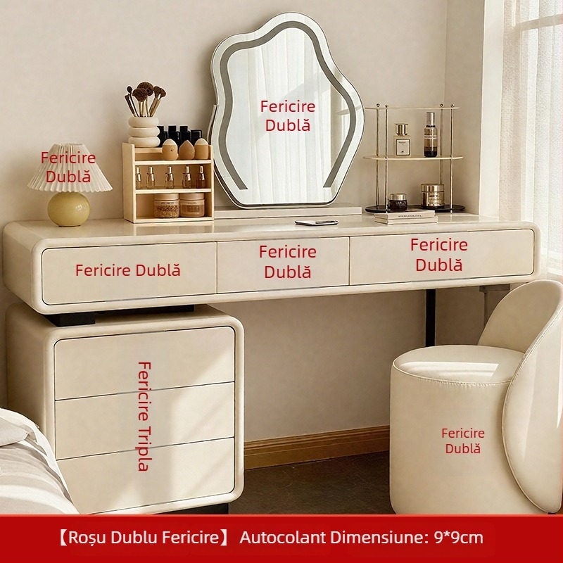 Autocolante cu cuvinte fericite pentru decor de nuntă în dormitor, pe dulap și pe masă de machiaj | autoadezive, brand Trip, fără import