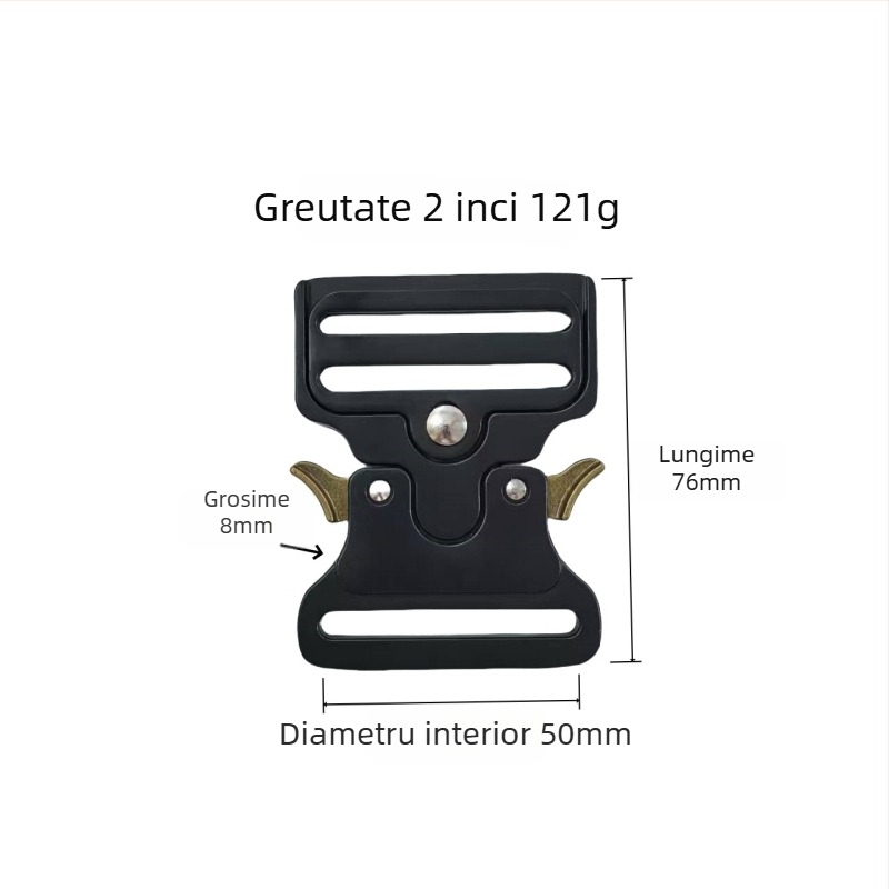 Independent cataramă de curea Cobra tactică, din aliaj de zinc, cod X901, Primăvara 2025