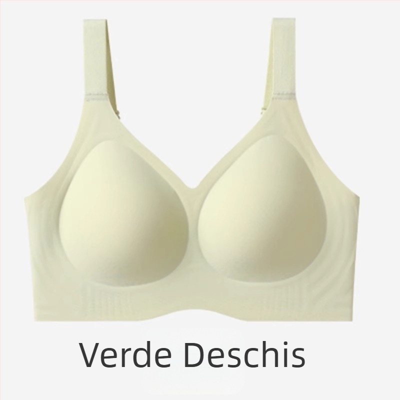 Sutien fără cusături, vară, pentru mărimi mari, push-up, anti-cădere, susținere laterală, cupă fixă, fără căptușeală