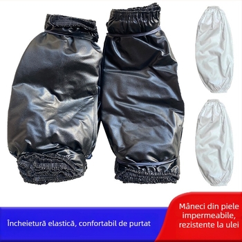 Manșon din piele - Impermeabil, Rezistent la ulei, Lung, Rezistent la uzură, Rezistent la stropire