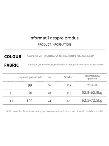 Pantaloni largi din bumbac pentru femei, croială lejeră, toamnă 2024, stil casual japonez-coreean