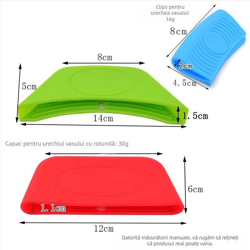 Set mânere oale din silicon cu model modern – Bai Hua, 2023, posibilitate de personalizare