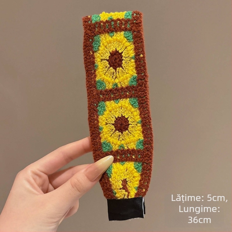 Bandă pentru păr pentru spălarea feței, stil feminin dulce, țesătură, personalizabil