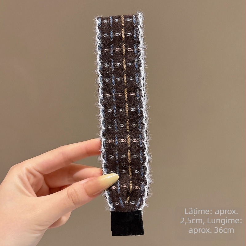 Bandă pentru păr pentru spălarea feței, stil feminin dulce, țesătură, personalizabil