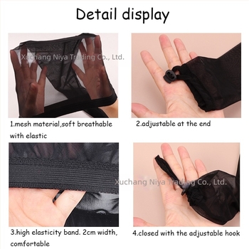 Pălărie tub dreadlock – şapcă din plasă pentru perucă cu bandă elastică, 30 g, brand Xuchang nia