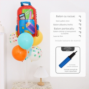 Balon din folie de aluminiu, plutitor pentru masă – potrivit pentru zile de naștere și evenimente ale copiilor; Material: folie de aluminiu; Tip balon: balon din folie de aluminiu; Formă: plutitor de masă