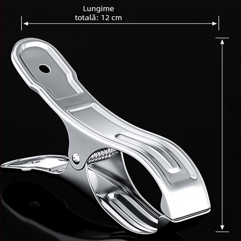 Clește uscare din oțel inoxidabil, model 201, ambalare 1000 de bucăți.