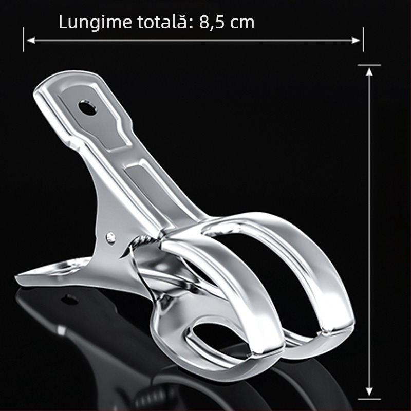 Clește uscare din oțel inoxidabil, model 201, ambalare 1000 de bucăți.