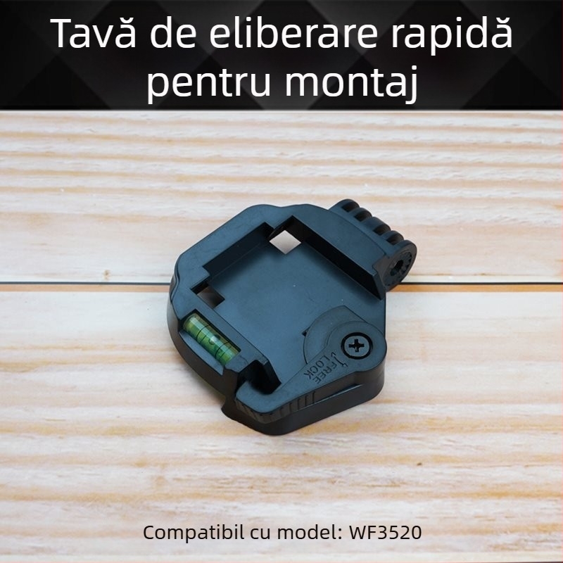 Stativ de sus pentru fotografiere cu suport universal pentru telefon și cap pan-tilt 3D – Plastic