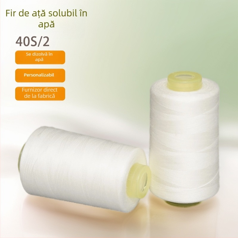 Fir de cusut solubil în apă (fibră PVA) pentru cusut, pescuit și textile