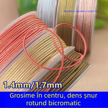 Șnur pentru mărgele pentru sculptură în jad și țesut Bodhi; șnur rotund împletit; linie specială