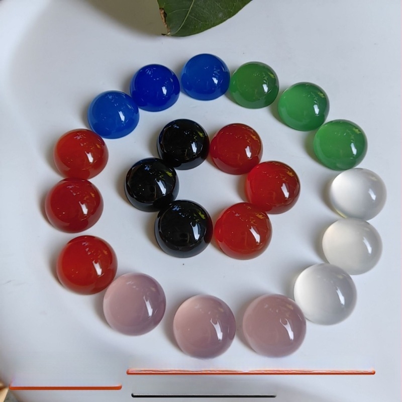 Fața de inel din onix agat, fără accesorii, ambalare en gros, Ruifuyi Jewelry