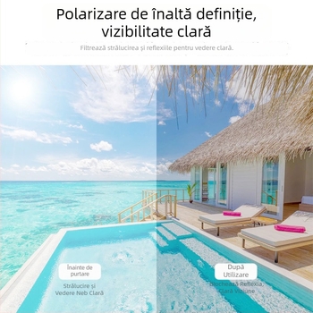 Ochelari de ciclism polarizați, ramă TR-90, protecție împotriva vântului, ramă completă, model Jh-161, poduri nazale reglabile