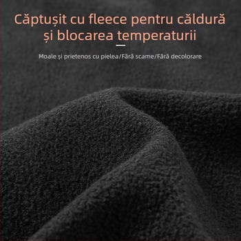Set termic pentru bărbați, căptușit cu fleece, pentru schi și activități în aer liber, uscare rapidă