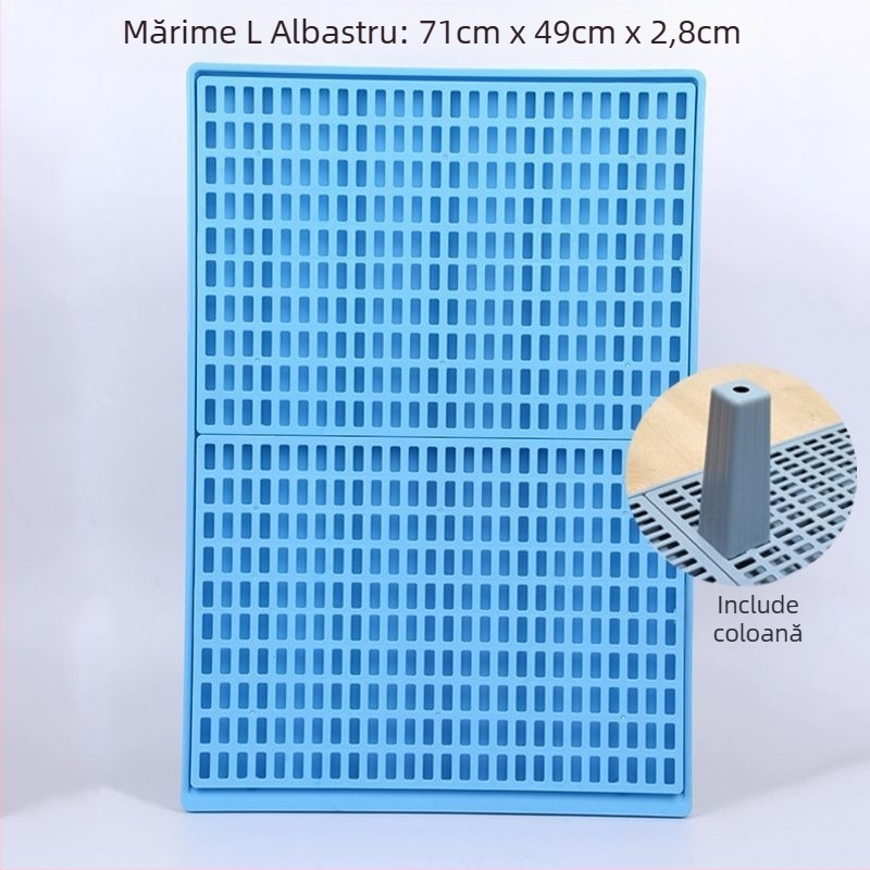 Covoraș de antrenament pentru toaletă de câine – ABS plastic, covoraș de control al litierei pentru pisici și câini