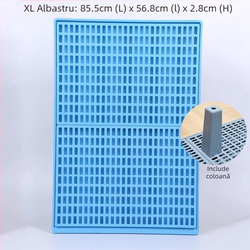 Covoraș de antrenament pentru toaletă de câine – ABS plastic, covoraș de control al litierei pentru pisici și câini