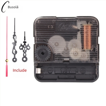 Mecanism de ceas cuarț pentru ceas de perete – funcționare silențioasă, mișcare lină a secundei, carcasă din plastic