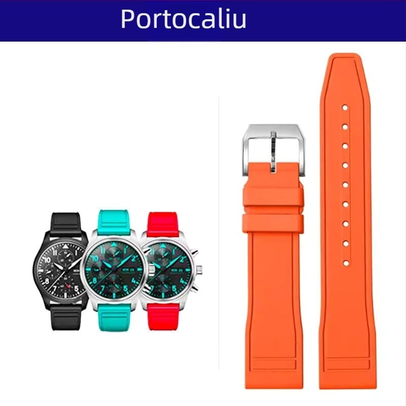 Compatibil cu LWC, curea de ceas din cauciuc cu eliberare rapidă pentru pilot, Little Prince Mark, lățimi 20/21/22 mm – accesorii pentru curea