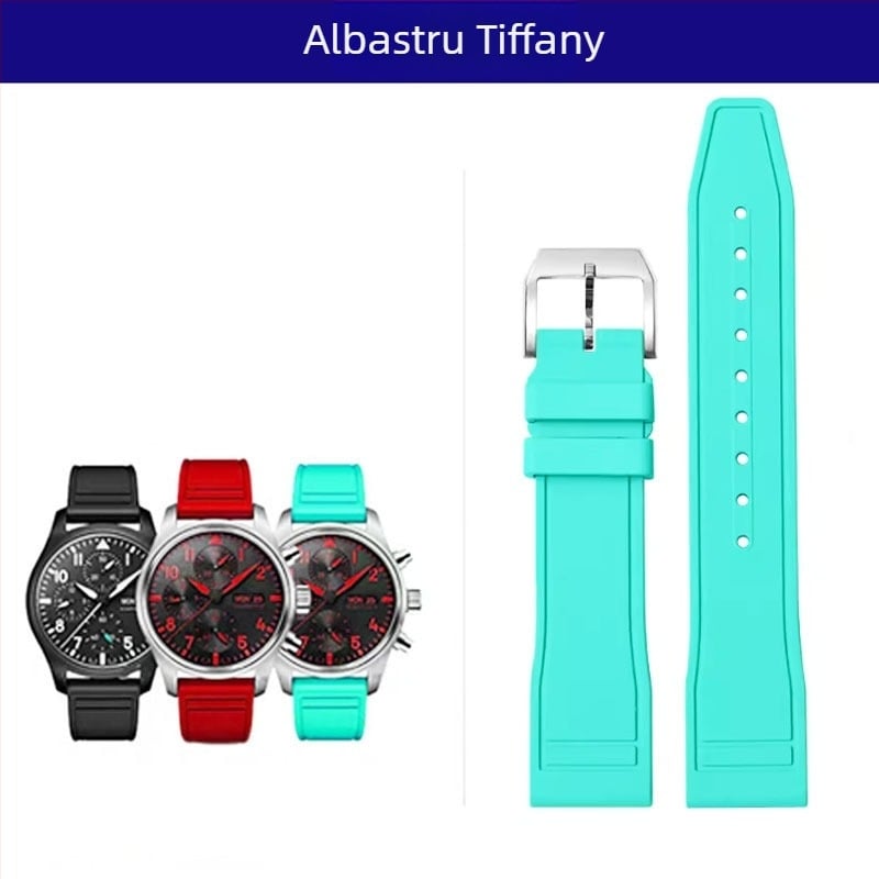 Compatibil cu LWC, curea de ceas din cauciuc cu eliberare rapidă pentru pilot, Little Prince Mark, lățimi 20/21/22 mm – accesorii pentru curea