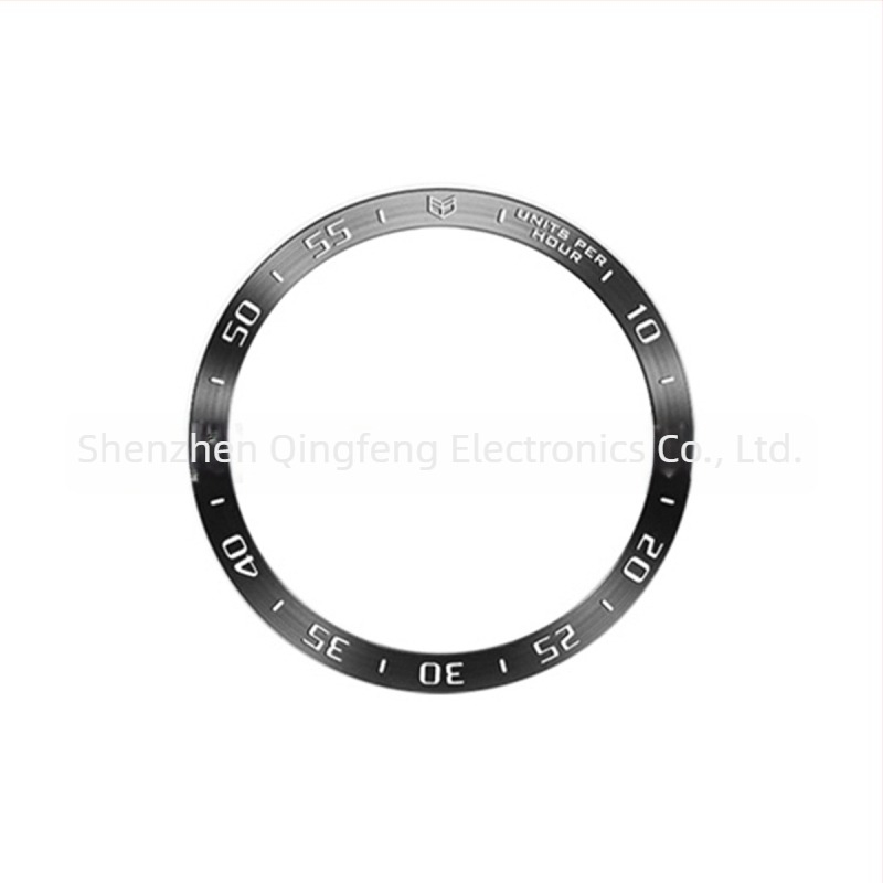 Inel bezel din oțel inoxidabil pentru Samsung Watch6 Classic, compatibil cu 43/47 mm, design cu un singur inel, 10 g