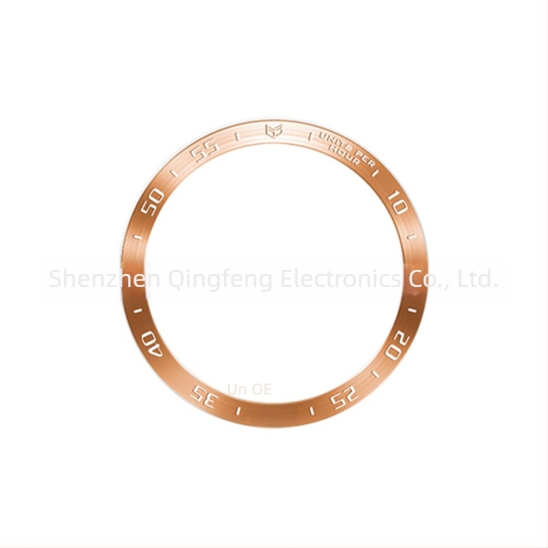 Inel bezel din oțel inoxidabil pentru Samsung Watch6 Classic, compatibil cu 43/47 mm, design cu un singur inel, 10 g