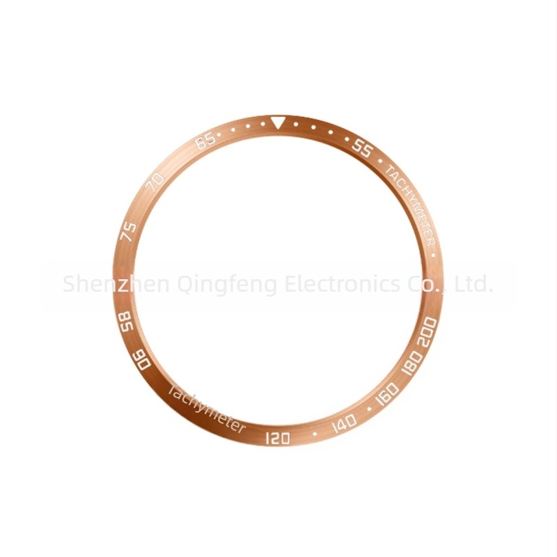 Inel bezel din oțel inoxidabil pentru Samsung Watch6 Classic, compatibil cu 43/47 mm, design cu un singur inel, 10 g