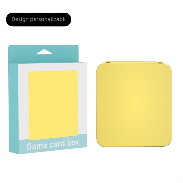 Cutie magnetică din silicon pentru depozitare 12 carduri, compatibilă cu Nintendo Switch, 90 g
