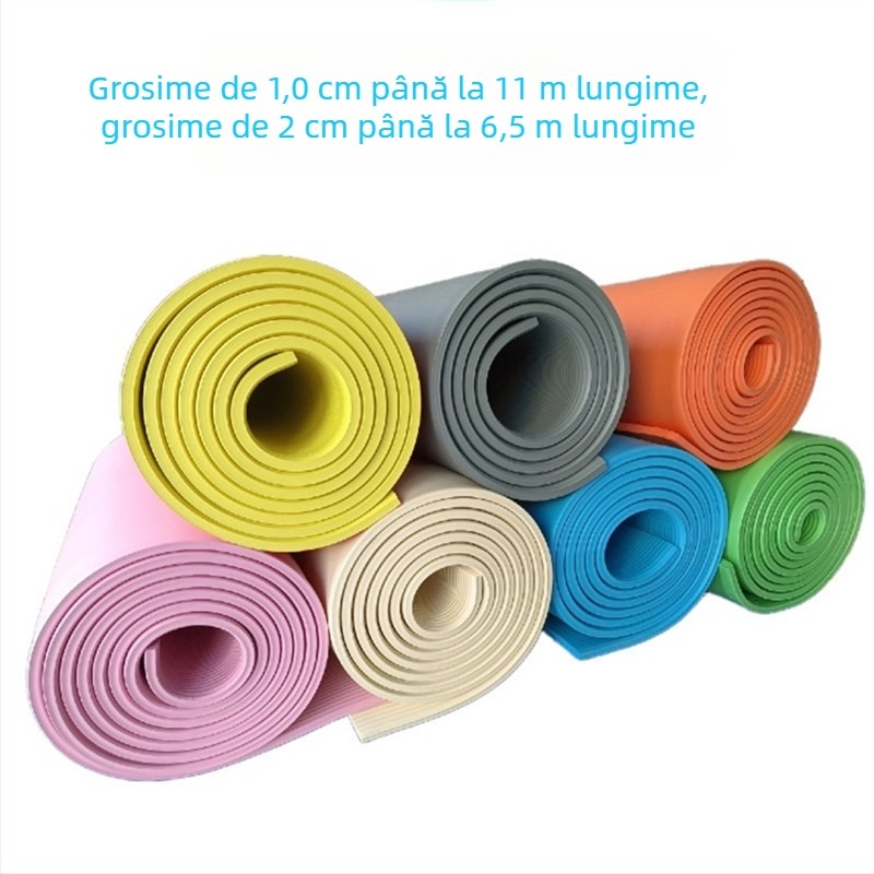 Protecție de perete moale pentru prevenirea loviturilor la grinzi și coloane în sălile de sport și în grădinițe