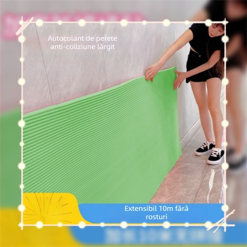 Protecție de perete moale pentru prevenirea loviturilor la grinzi și coloane în sălile de sport și în grădinițe