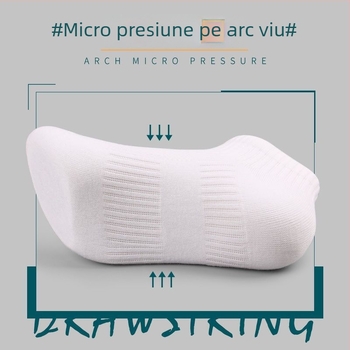 Șosete de sport pentru gleznă, bărbați - anti miros, respirante, absorbante de transpirație, pentru baschet și alergare, patru anotimpuri