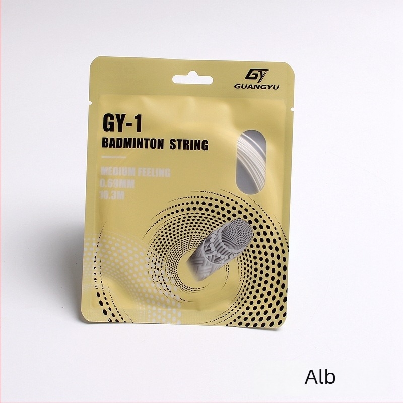 Sfoară pentru rachetă de badminton Guangyu — nailon cu rezistență înaltă, potrivită pentru badminton și tenis de masă
