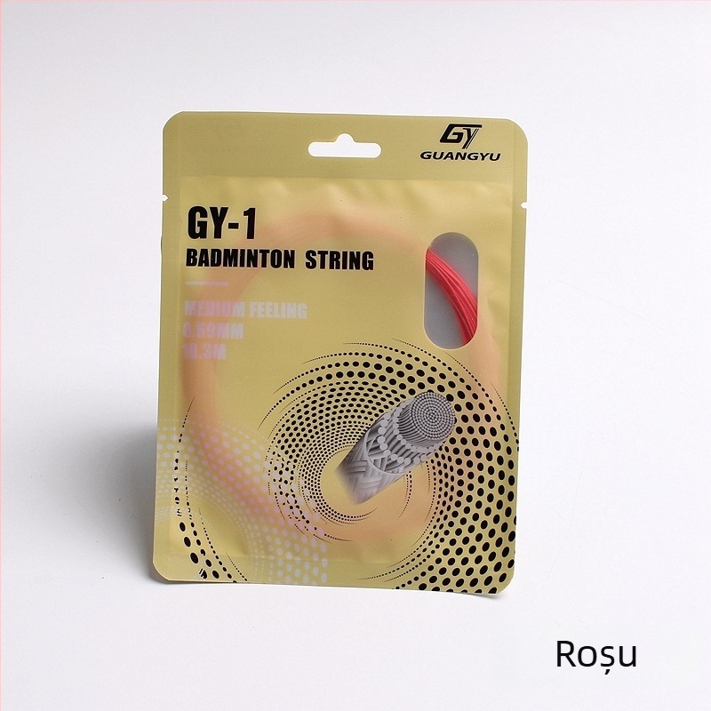 Sfoară pentru rachetă de badminton Guangyu — nailon cu rezistență înaltă, potrivită pentru badminton și tenis de masă