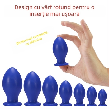 Plug anal Dragon Egg – PVC, Kikuchi, Adulți