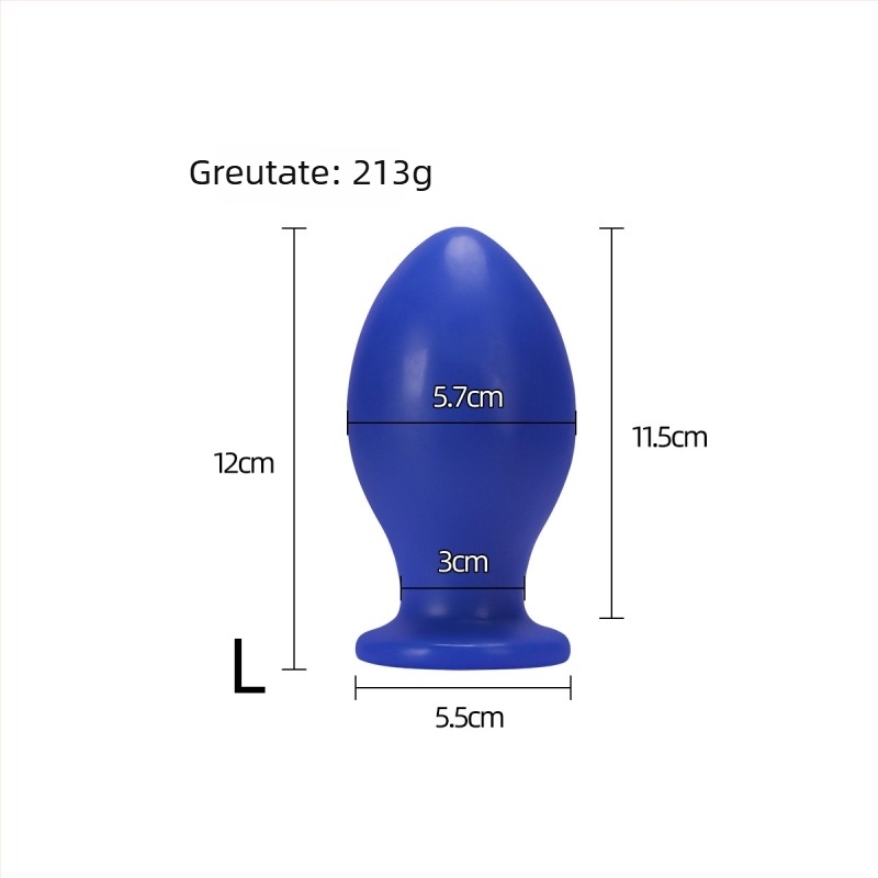 Plug anal Dragon Egg – PVC, Kikuchi, Adulți