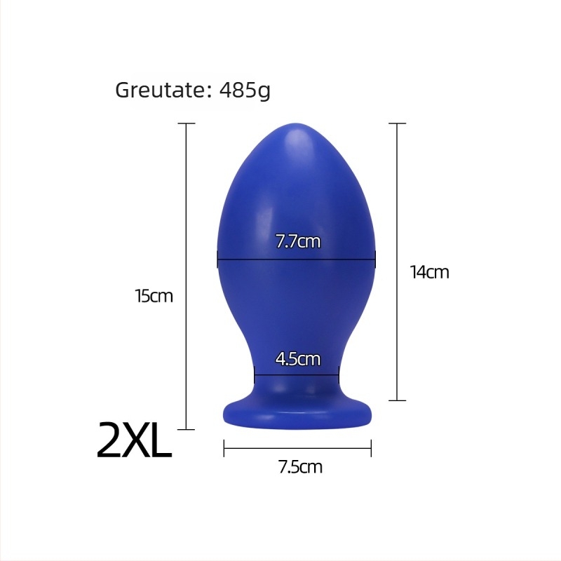 Plug anal Dragon Egg – PVC, Kikuchi, Adulți