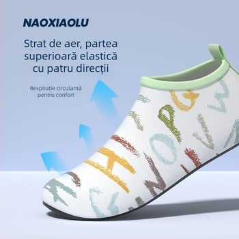 Șosete de scufundări din PVC de la Niu xiaolu — Antiderapante, Rezistente la tăieturi, Talpă moale