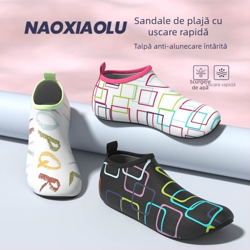 Șosete de scufundări din PVC de la Niu xiaolu — Antiderapante, Rezistente la tăieturi, Talpă moale