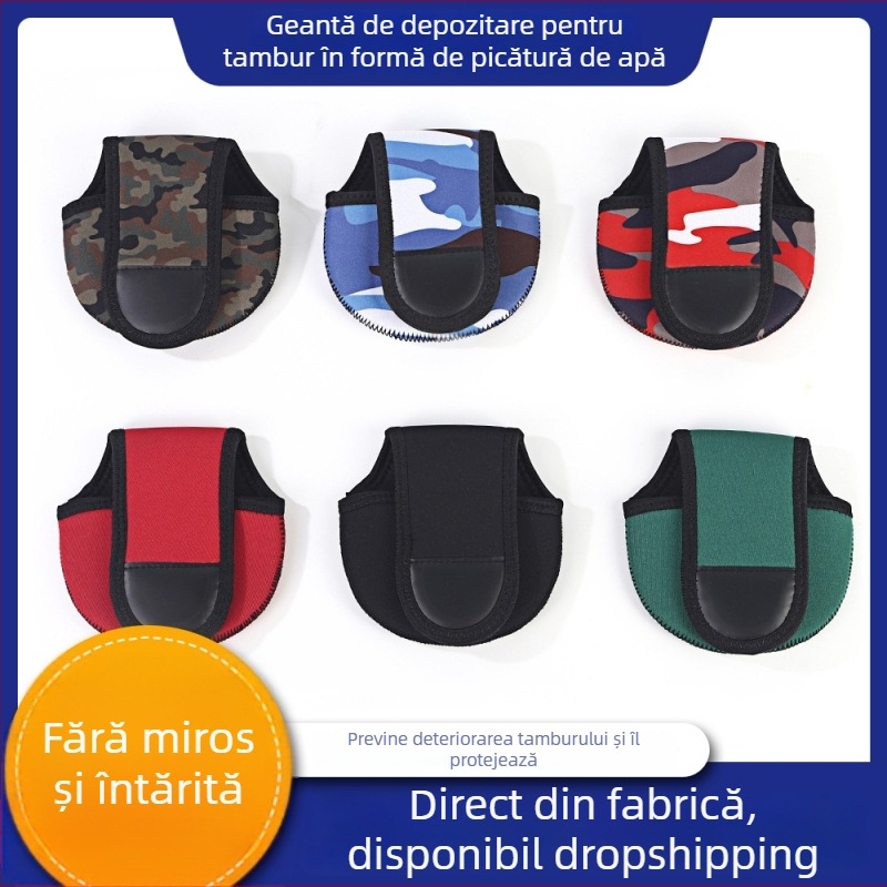 Acoperire de protecție pentru tambur și geantă de depozitare a echipamentului de pescuit, impermeabilă și rezistentă la praf; Material: Diving Material; Marcă: Other; Etichetă privată: Nu