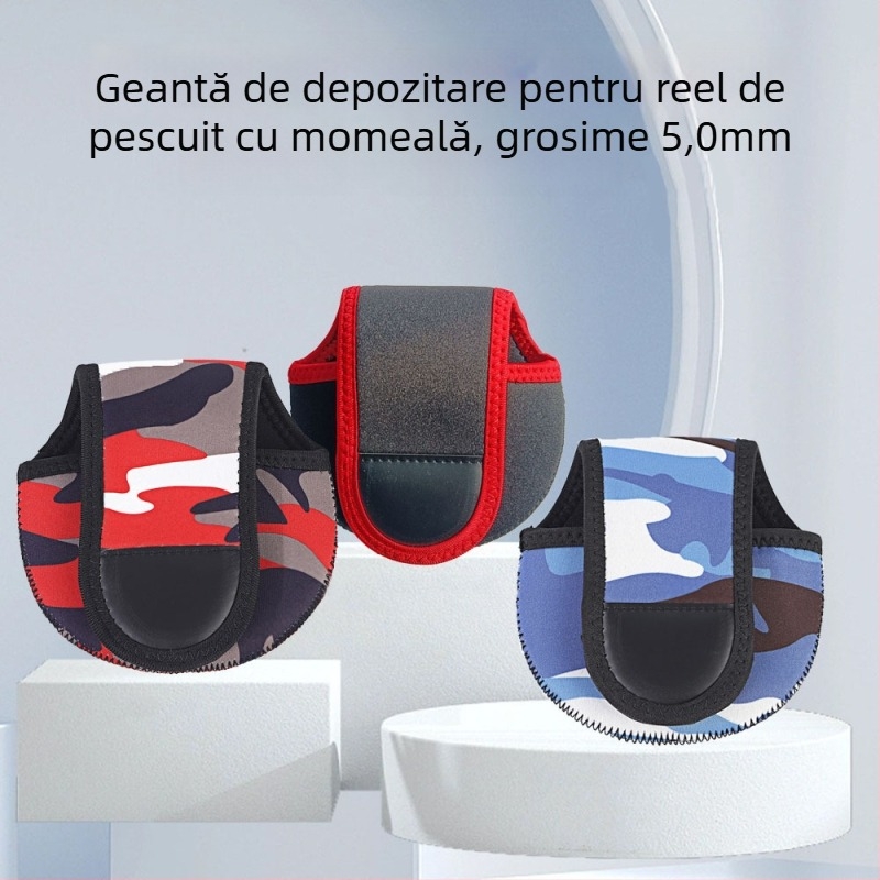 Acoperire de protecție pentru tambur și geantă de depozitare a echipamentului de pescuit, impermeabilă și rezistentă la praf; Material: Diving Material; Marcă: Other; Etichetă privată: Nu