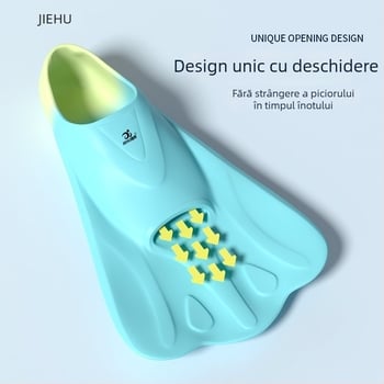 Fini profesionale pentru adulți – antrenament freestyle pentru snorkeling, unisex, din silicon