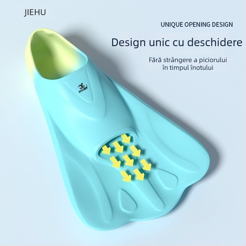 Fini profesionale pentru adulți – antrenament freestyle pentru snorkeling, unisex, din silicon