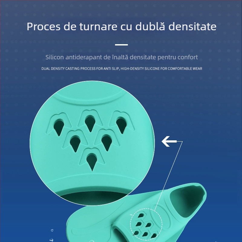 Zhiyang aripioare scurte de înot din silicon – aripioare de antrenament profesionale, personalizabile