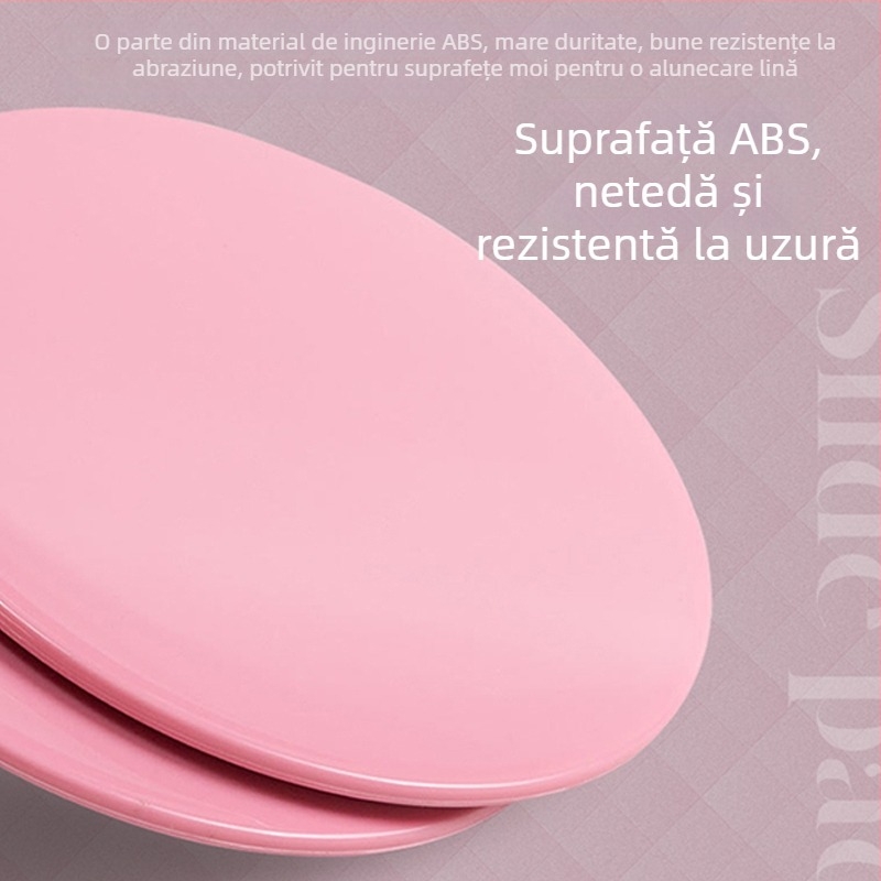 Disc Pilates cu alunecare pentru yoga și fitness; antrenor pentru picioare pentru subțierea și modelarea coapselor; exerciții pentru partea exterioară a coapselor